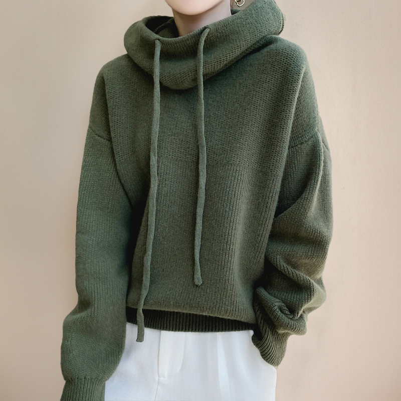 Charlotte | Edler Rollkragenpullover aus feiner Merinowolle
