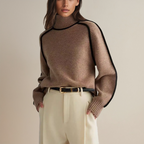 Lara | Eleganter Damenpullover mit Rollkragen