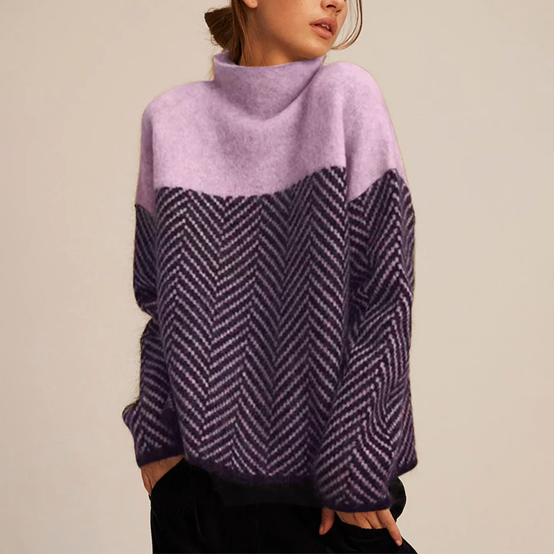 ADELIE | Exklusiver Turtleneck-Pullover aus hochwertigem Strick