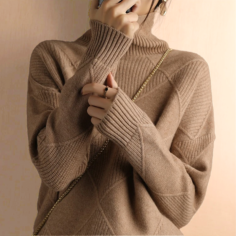 Marcelle | Kuscheliger Chunky-Rollkragenpullover