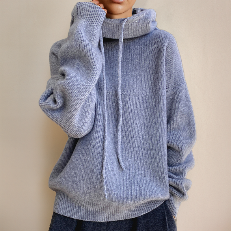Charlotte | Edler Rollkragenpullover aus feiner Merinowolle