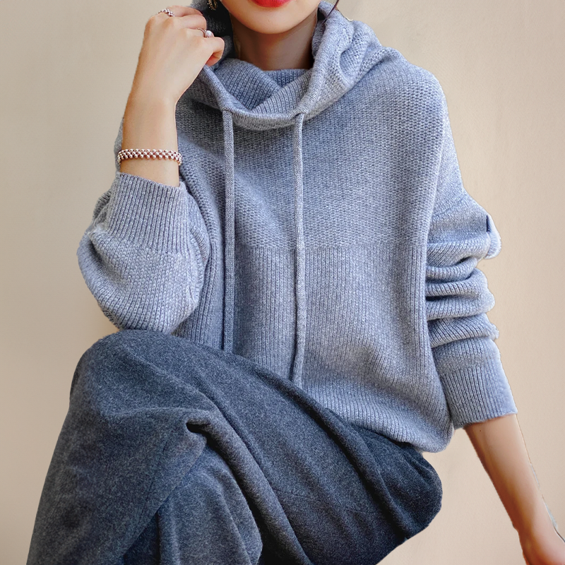 Charlotte | Edler Rollkragenpullover aus feiner Merinowolle
