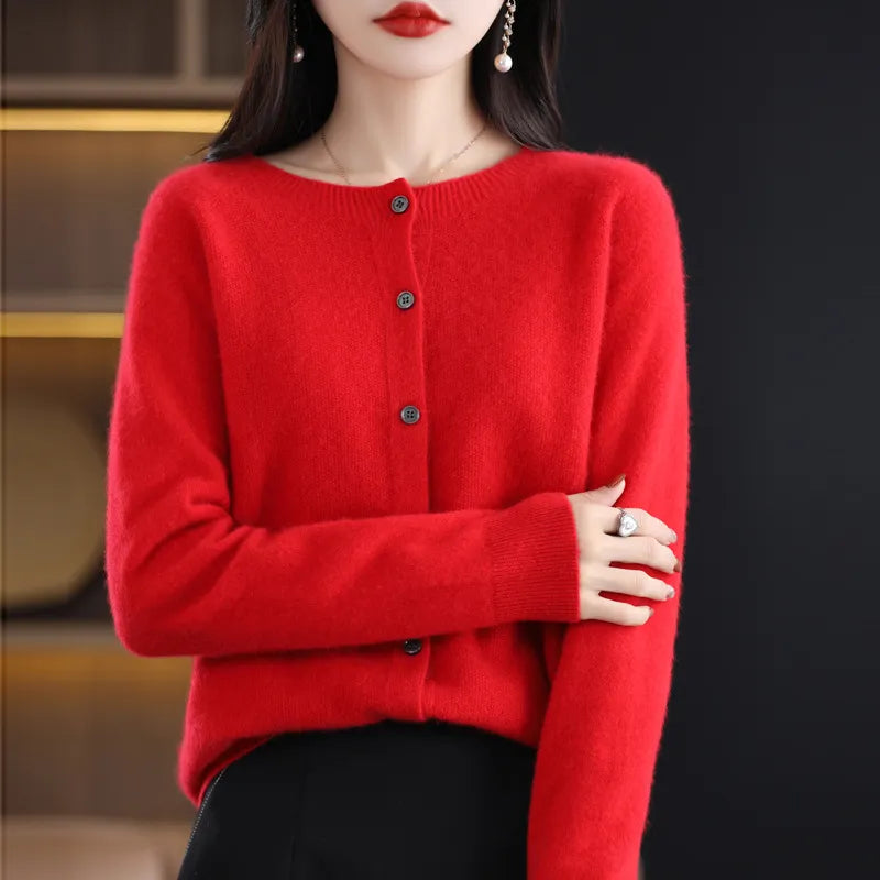 VIVIENNE I – Warme und gemütliche Strickjacke für stilvolle Wohlfühlmomente