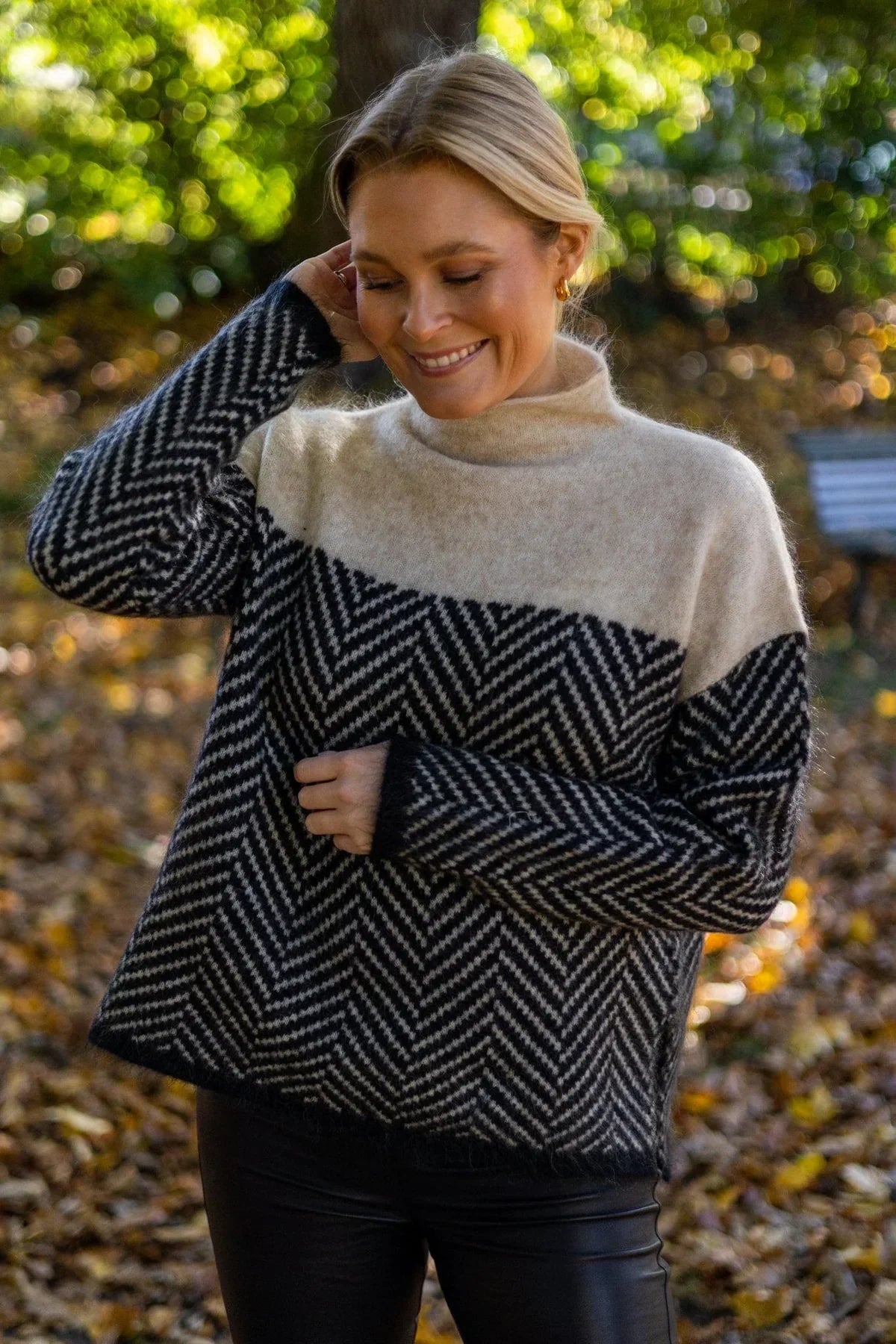 ADELIE | Exklusiver Turtleneck-Pullover aus hochwertigem Strick