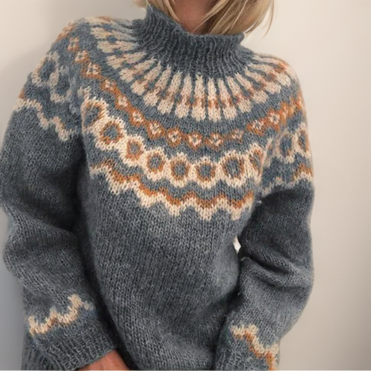 OLIVIA | Kuscheliger Rollkragenpullover für stilvolle Wärme