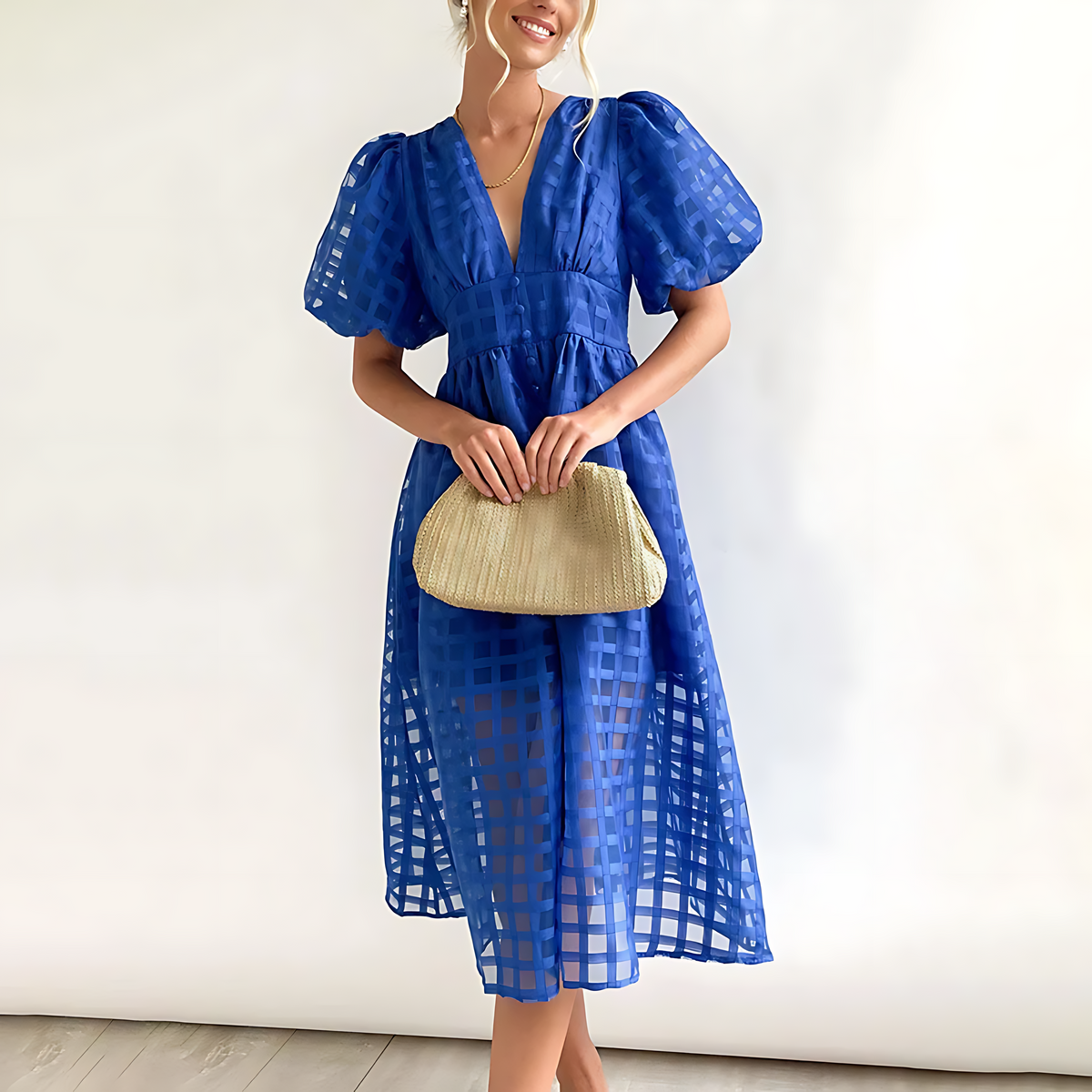 Beatrice | Elegant sommarklänning för stilfulla framträdanden