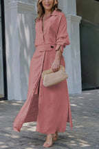 Jeanette | Elegant linneklänning