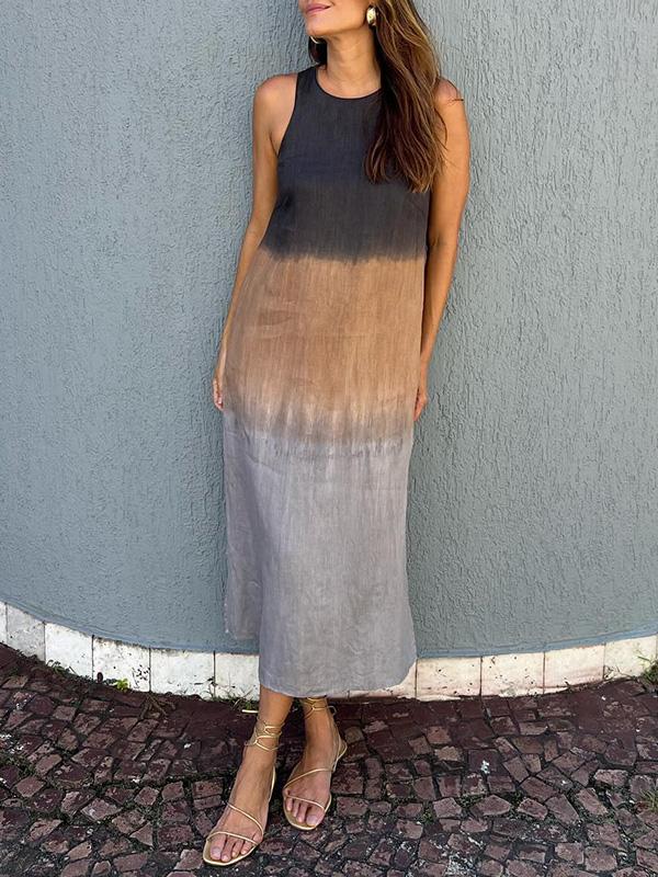 LINA | Elegant klänning med stilfullt böljande mönster