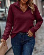 Vilja | Stylish Half-Zip Pullover