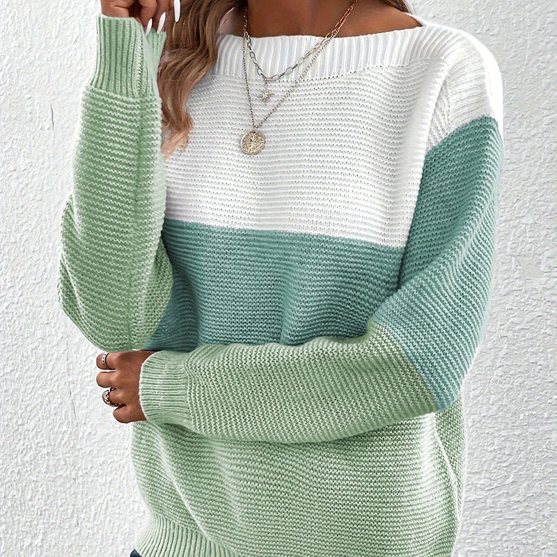 MARIETTE | Eleganter Langarm-Pullover