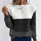 MARIETTE | Eleganter Langarm-Pullover