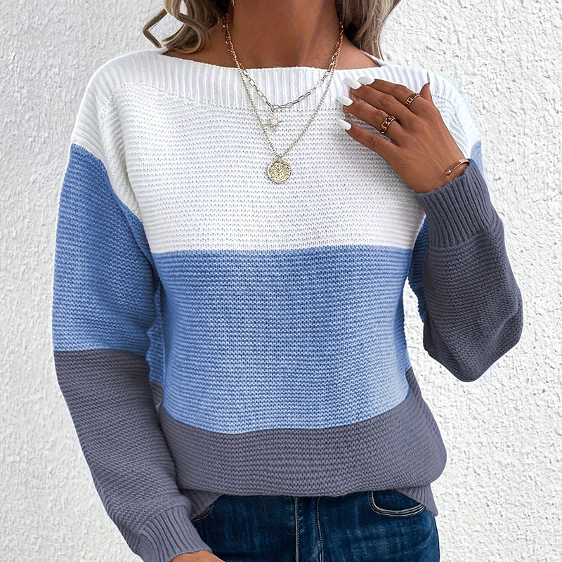 MARIETTE | Eleganter Langarm-Pullover