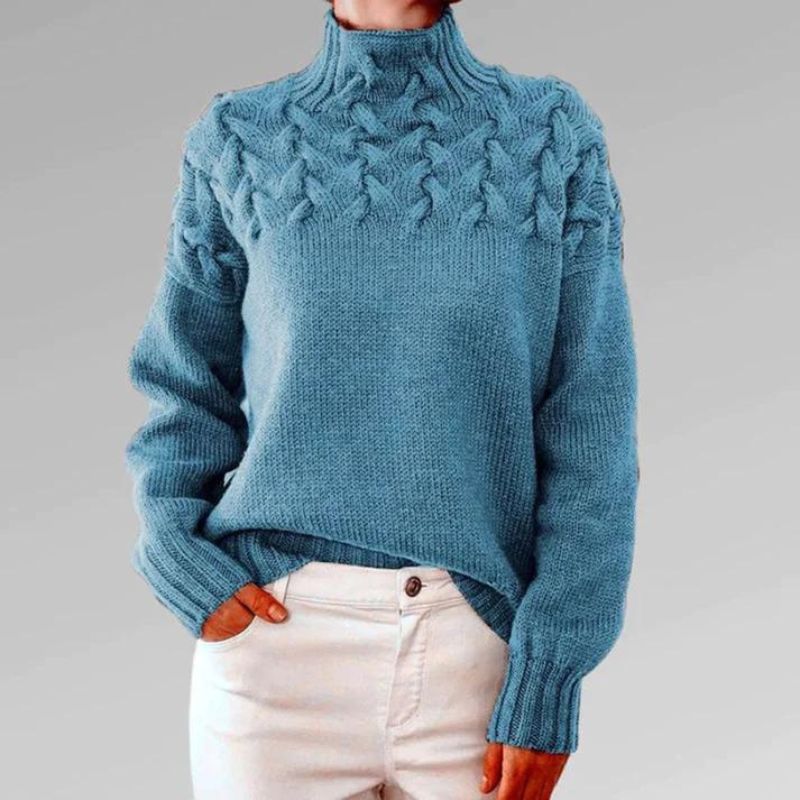 Erika | Eleganter Rollkragenpullover in zeitlosem Design