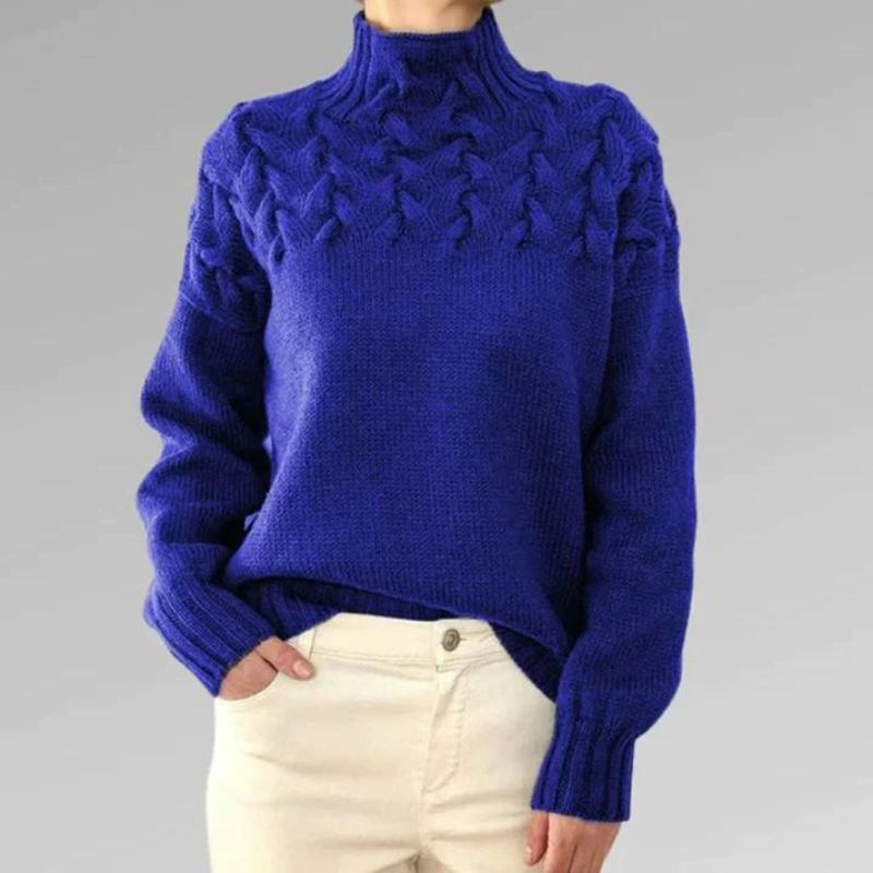 Erika | Eleganter Rollkragenpullover in zeitlosem Design