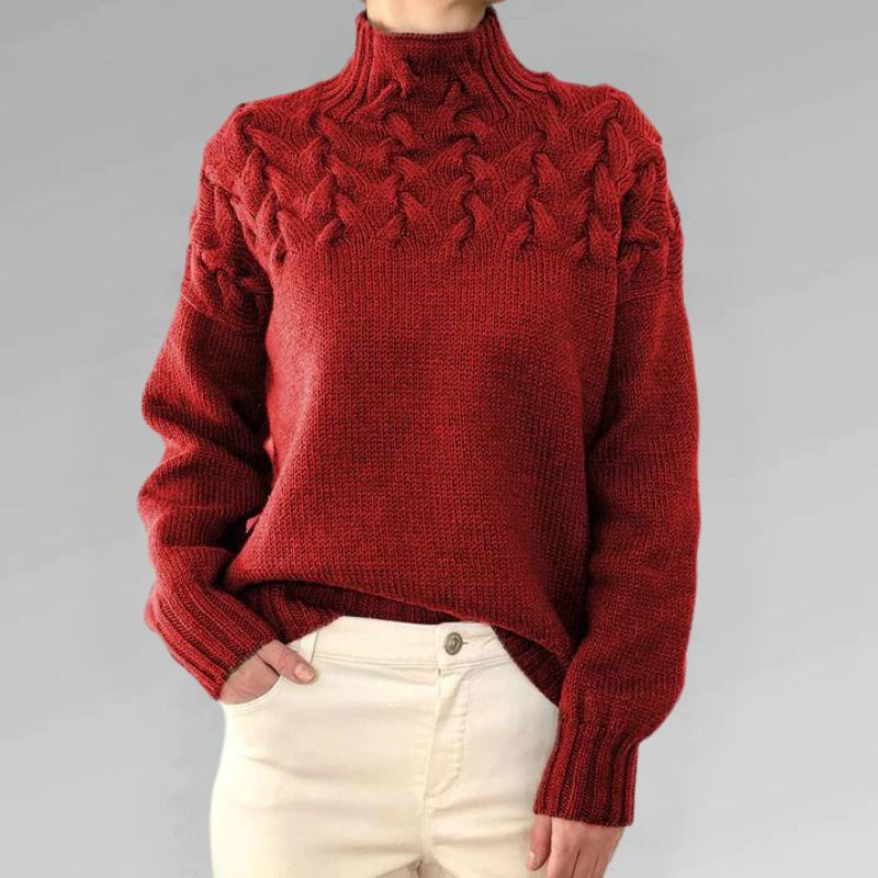 Erika | Eleganter Rollkragenpullover in zeitlosem Design