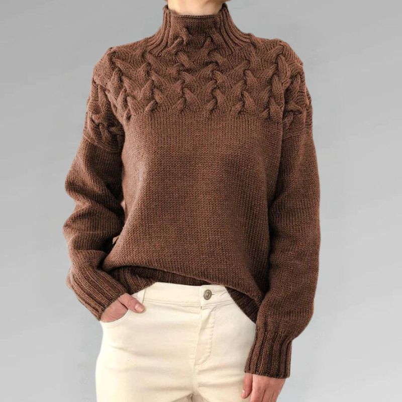 Erika | Eleganter Rollkragenpullover in zeitlosem Design
