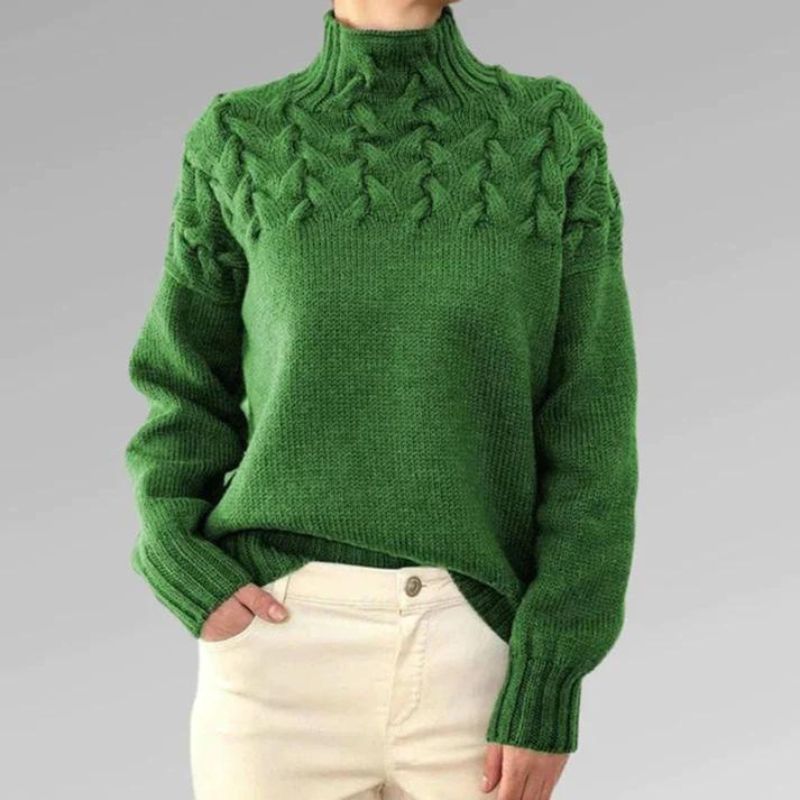 Erika | Eleganter Rollkragenpullover in zeitlosem Design