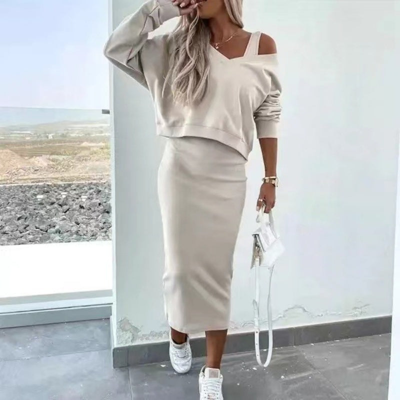 Lucile | Elegant tvådelat set med långa ärmar