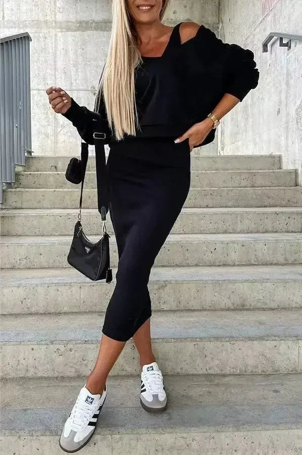 Lucile | Elegant tvådelat set med långa ärmar